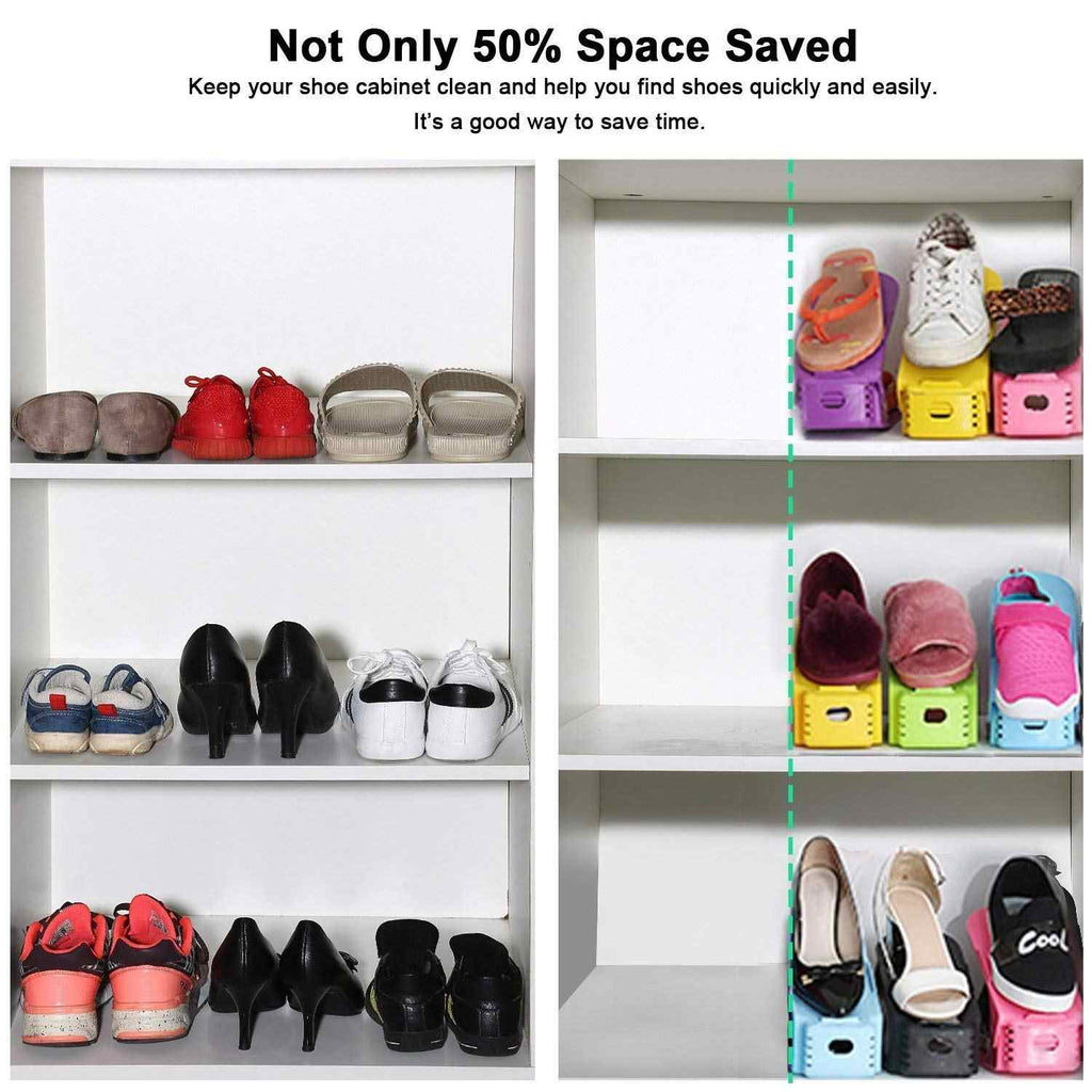 Double shoe cabinet online