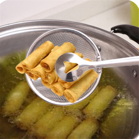 Buy Stainless Steel Strainer Frying Tong