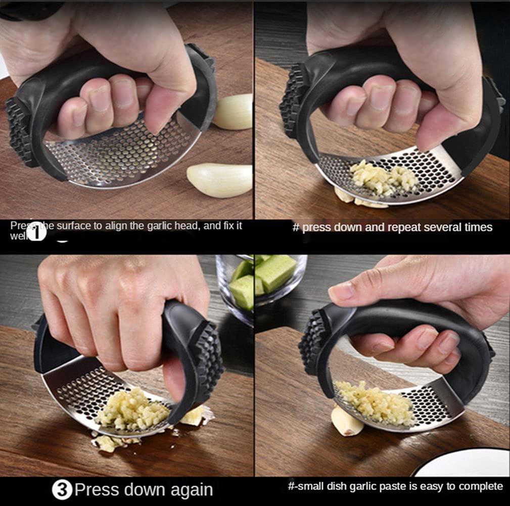 How To Use A Garlic Press
