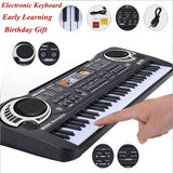61 Keys Kids Electronic Keyboard Piano With Microphone