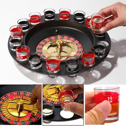 Plastic Test Game Drinking Roulette