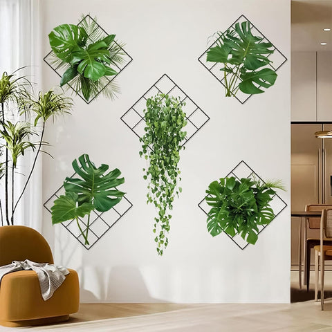 3D Plant Wall Stickers