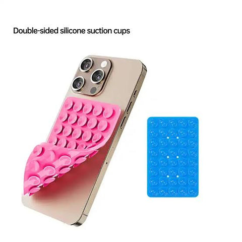 Double Side Silicone Suction Pad For Mobile Phone