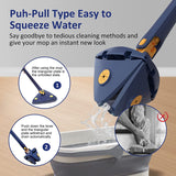 360 Triangle Adjustable Mop With Twist Squeeze