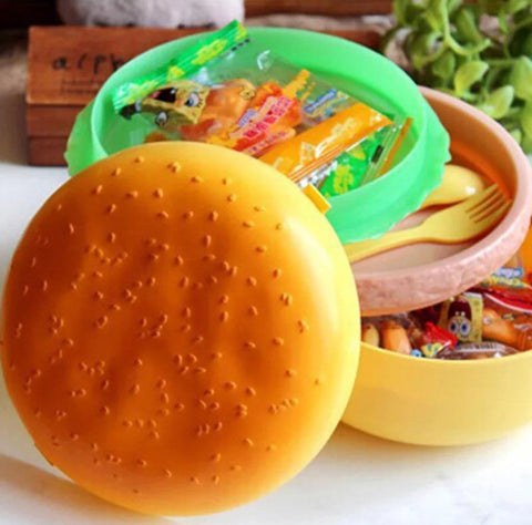 Hamburger Lunch Box