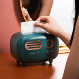 Radio Tissue Box Holder