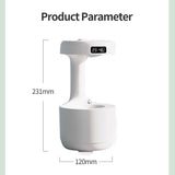 Anti-Gravity Water Droplet Humidifier