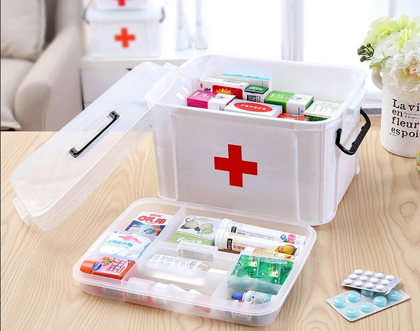 dxjsf Family First Aid Box Medicine Box Medicine Nepal