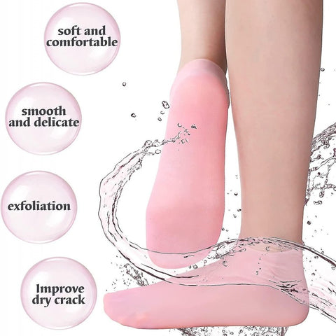 Silicone Moisturizing Socks