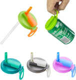 Silicone Straw Beverage Can Cover