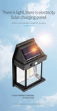 Solar Powered Motion Sensor Night Lamp