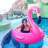 Inflatable Flamingo Swimming Pool Ring 