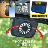Solar Powered Car Fan