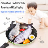 Moving Fish Electric Toy - Simulation Fish Plush Toy - Fish Toy for Baby Sleep