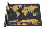 Personalized World Scratch Map