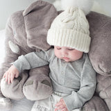 Baby Crochet Beanie Set 