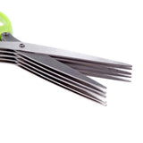 Multi-functional Stainless Steel 5 Layers Herb Scissor