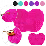 Silicone Brush Cleaning Mat