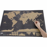 Personalized World Scratch Map