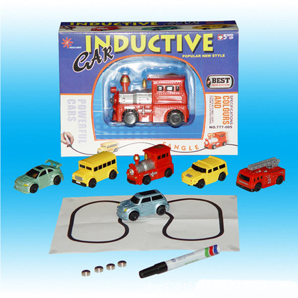 Magic inductive best sale toy truck