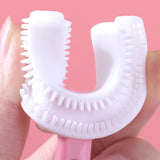 Kids U-shaped Silicone Toothbrush