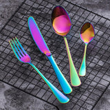 Buy Cheap Colorful Cutlery Rainbow Flatware Set