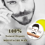 Buy 100% Natural Organic Beard Moustache Wax