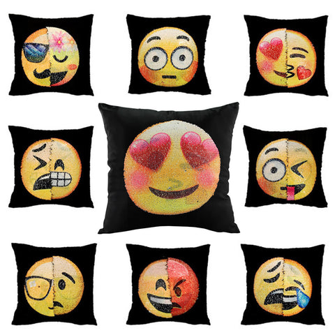 Emoji outlet changing pillow