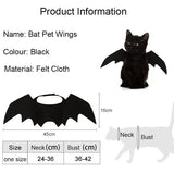 Halloween Bat Wing Pet Clothes