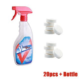 Multi Functional Effervescent Spray Cleaner Set With 1 Spray Bottle - All Purpose Home Cleaning Effervescent Spray Cleaner 
