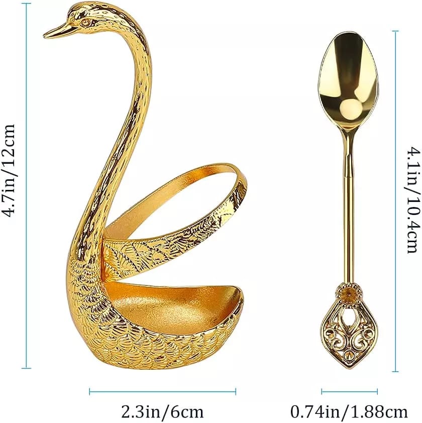 7Pcs Swan Spoon Holder - SK Collection