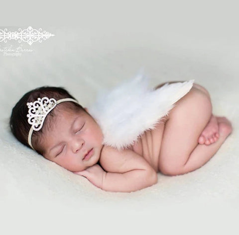 Buy Cheap Little Angel Baby Feather Wings