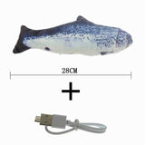 Moving Fish Electric Toy - Cat Wagging Toy Fish