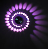 Spiral Effect Lamp With Remote Control